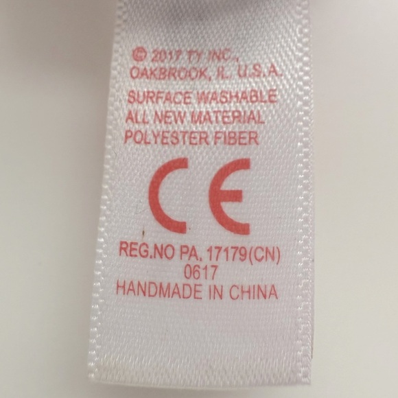 3” Ty Mini Baboo Panda Bear Plush Keychain - Picture 8 of 9